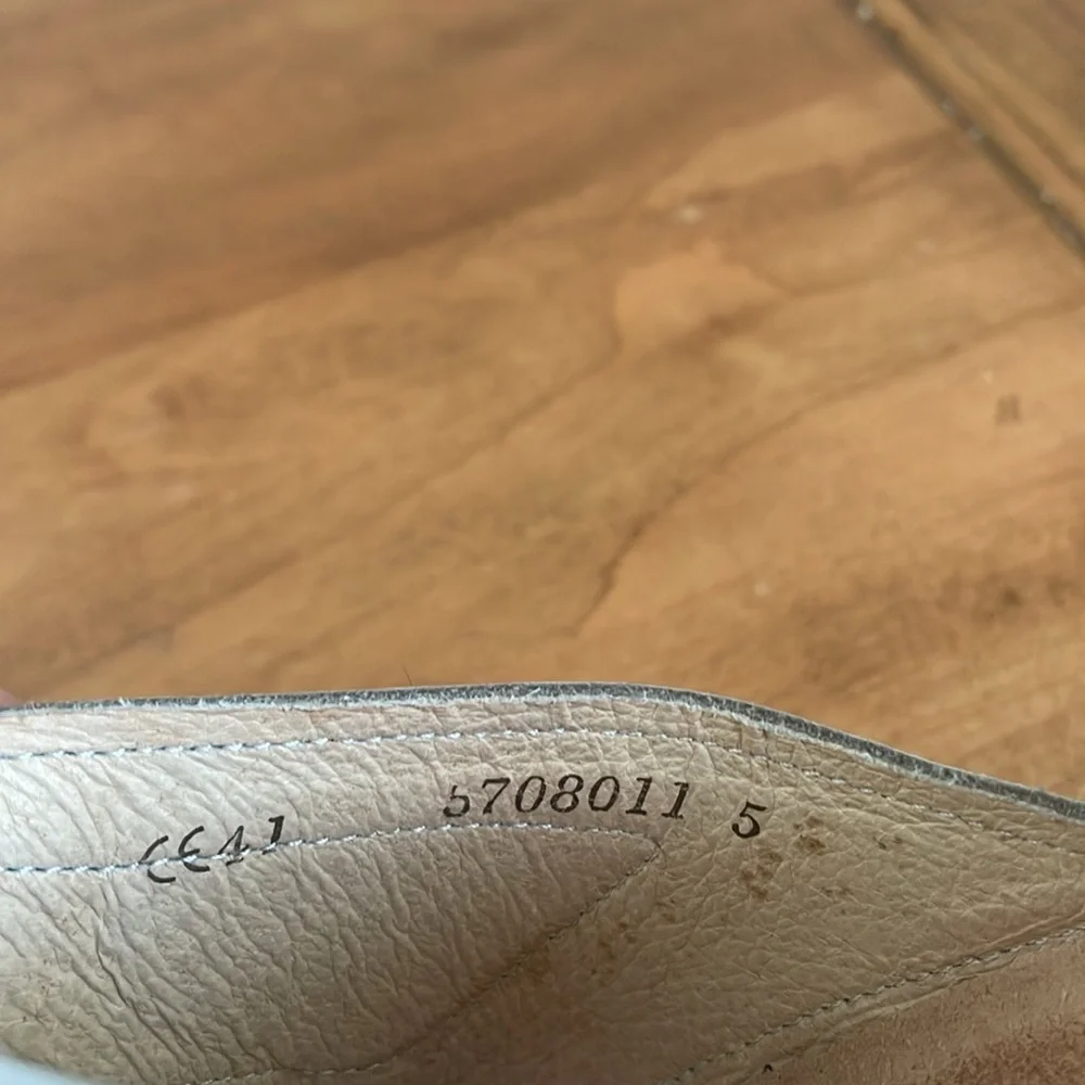 Finn Comfort Gray Slide Sandals Size 41